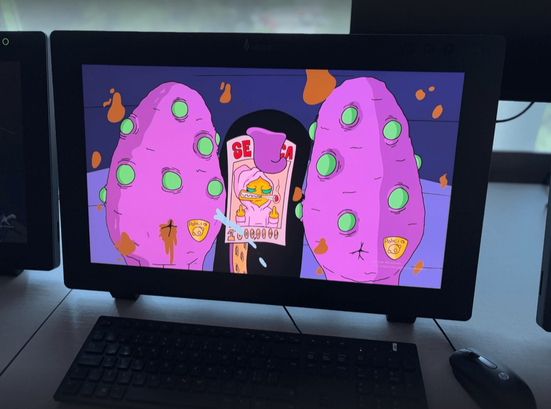 Animación 2D en proceso
